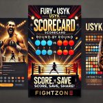 Fury Usyk Scorecard